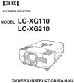 Icon of LC-XG110 Owners Manual